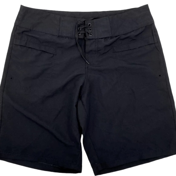 ISLAND ESCAPE Board Shorts, swimsuits New black size 6 - Picture 6 of 9